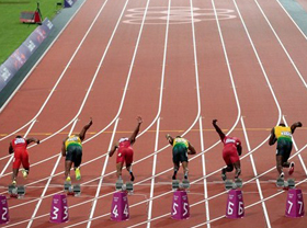 Olympics starting line-up