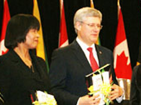Jamaican and Canadians prime ministers