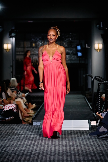 Antigua & Barbuda ambassador Keisha Schahaff at New York Fashion Week