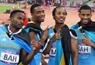 Bahamas 4x400m gold relay team